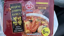 Ottogi - Beijing Jambbong Ramen Spicy Seafood