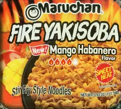 Maruchan - Fire Yakisoba Mango Habanero
