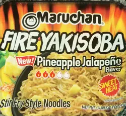 Maruchan - Fire Yakisoba Pineapple Jalapeño